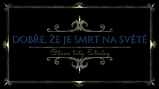 DOBŘE ŽE JE SMRT NA SVĚTĚ! Audio pohádka pro malé i velké. ČESKÁ ČTENÁ POHÁDKA. Vyprávění pohádky