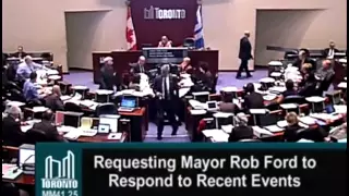 Toronto City Council - Nov. 13th 2013 - Afternoon Raw Live Feed