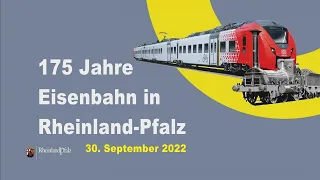 Wasser oder Woi: 175 Jahre Eisenbahn in Rheinland-Pfalz