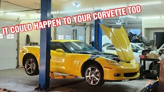 Grand Sport Corvette Suffers Common Mechanical Failure!