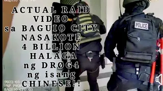 ACTUAL VIDEO sa Bahay ng isang CHINESE sa BAGUIO CITY na may 575 kilo SHBÙ