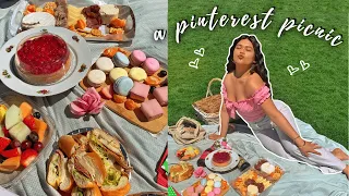 throwing an aesthetic picnic *pinterest-inspired*