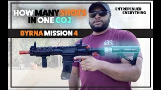 How many shots with one 88g CO2-  Byrna Mission 4