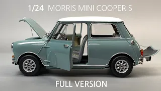 MORRIS MINI COOPER S 1/24 TAMIYA build  [Full version]