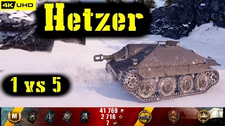 World of Tanks Jagdpanzer 38(t) Hetzer Replay - 5 Kills 2.5K DMG(Patch 1.5.0)