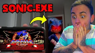 NÃO DEVERIA TER JOGADO O JOGO DO SONIC.EXE AS 3 DA MANHÃ!! *ASSUSTADOR*