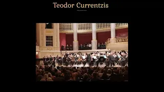 Teodor Currentzis, Yulianna Avdeeva und SWR Symphonieorchester am 19.12.2022 im Wiener Konzerthaus.