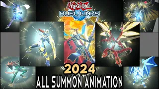 Yugioh Duel Links All Summon Animation 2024 widescreen (JP)