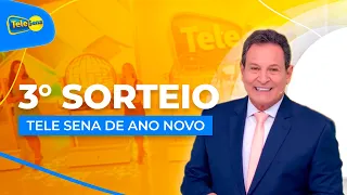 Confira o 3º Sorteio da Tele Sena de Ano Novo 2024 (21/01/2024)