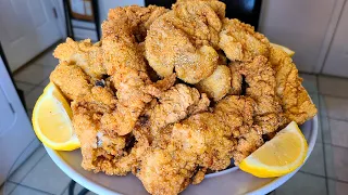 Fried Catfish Nuggets (Louisiana style)