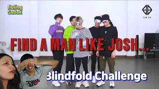 Why Find A Man Like Josh? Here's why... | Go Up Blindfold Challenge Reaction