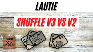 Lautie Shuffle V3 VS V2 Slider Fidget Toy. Fablades Comparison Review