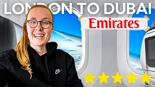 Flying from London to Dubai | Emirates Economy Review