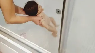 Купание кукли Реборна , в ванной .🛀🛁👶