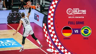 FINAL: Germany v Brazil | Full Game - FIBA Olympic Qualifying Tournament 2020