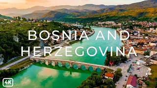 Beautiful Bosnia and Herzegovina 4K: Drone Footage with Relaxing Music