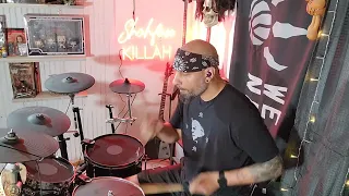 ST. ELMO'S FIRE drum cover!!!
