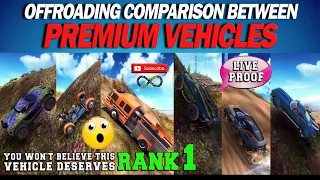 Offroad Comparison | PREMIUM CARS LIVE PROOF INFINITE OTR 2024 | Off The Road Android New Gameplay