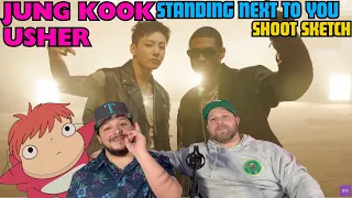 Jung Kook & Usher ‘Standing Next to You' Official Performance Video Shoot Sketch REACTION