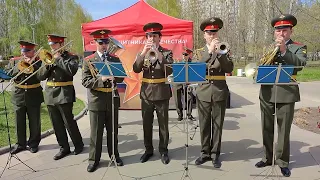 День Победы - военный духовой оркестр