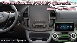 Mercedes-Benz Vito 2016-2020 Aftermarket Radio installation video