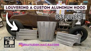 Punching Aluminum Hood Louvers