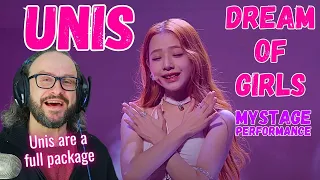 full package! UNIS (유니스) DREAM OF GIRLS MyStage performance reaction