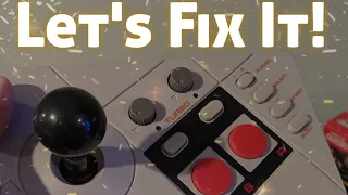 NES Advantage Controller Repair! Sticky Button FIX! Let's Fix it!