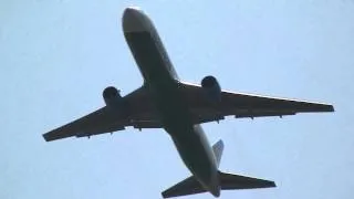 Uzbekistan Airways Boeing 767-300ER Take off at Tokyo