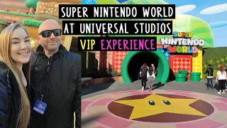 VLOG - Super Nintendo World at Universal Studios Hollywood - VIP Experience