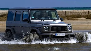 NEW 2025 Mercedes-AMG G63 in MANUFAKTUR Monza Grey Magno - Exhaust Sound, Driving, Exterior Interior