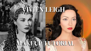 Vivien Leigh | In-Depth Cat Eye Makeup Tutorial from Caesar and Cleopatra