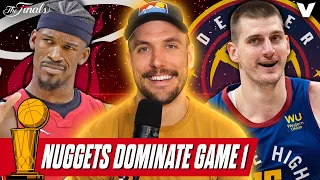 NBA Finals Game 1 Reaction: Nikola Jokic & Nuggets destroy Jimmy Butler & Heat | Hoops Tonight