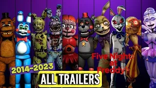 ALL FNAF TRAILERS (2014 - 2023)