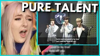 TEUME Reacts to TREASURE's Can't Take My Eyes Off You Live Cover (Yedam, Jeongwoo & Jihoon)