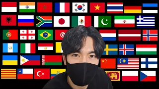 How to say 'Wear The Mask!' in 44 different languages ASMR