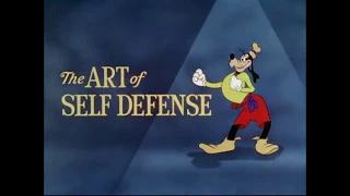 FRENCH LESSON  learn french with Goofy - Art of self defense part1