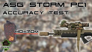 ASG STORM PC1 Accuracy test 40-70m 🎯