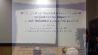 Proč vlastně Sovětský svaz dopustil rozpad svého impéria a pak dokonce způsobně zanikl?