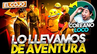 EL COREANO LOCO visita MI ESTUDIO😲Servidor Dominicano GTA 5 Roleplay