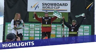 Chris Corning wins Slopestyle contest in Seiser Alm to clinch World Cup title | Highlights
