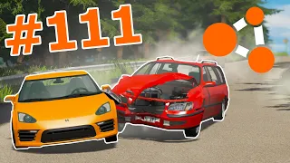 BeamNG.drive (#111) - REALISTYCZNE ZDERZENIA SAMOCHODOWE W RUCHU ULICZNYM 💥🚗 cz.5