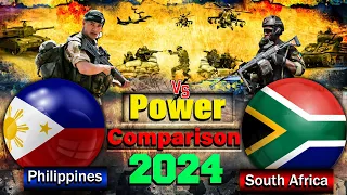 Philippines vs South Africa military power comparison 2024|Philippines  |Battle of world armies