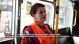 "Leta, zemra e autobusëve të Tiranës" | Real People