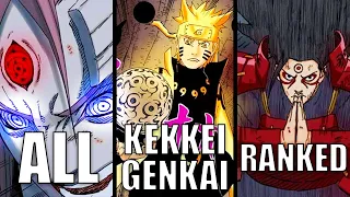 ALL Kekkei Genkai in Naruto Ranked | THE STRONGEST WILL SURPRISE YOU