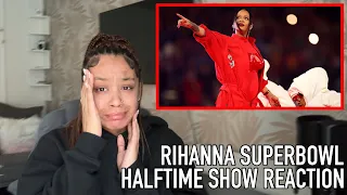 Reacting To Rihanna’s FULL Super Bowl LVII Halftime Show *IM CRYINGGG😭*