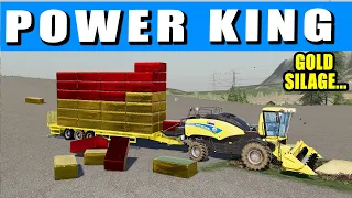 Farming Simulator 19: Power King Baler 👑 !! Fantastic Direct Silage Making!!!