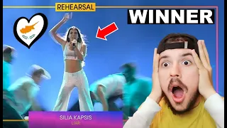 Silia Kapsis - Liar - Cyprus 🇨🇾 (Rehearsal Clip) Eurovision 2024 / REACTION