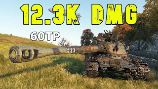 World of Tanks 60TP Lewandowskiego - 4 Kills 12,3K Damage