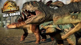 EVERY NEW DINOSAUR!!! - Camp Cretaceous & Free Update | Jurassic World Evolution 2